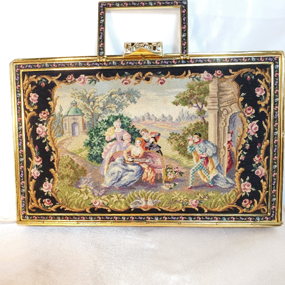SOLD....Antique Spritzer and Fuhrmann handbag